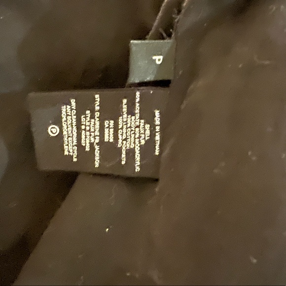 Theory Faux Fur Black Coat Petite/XS - Picture 4 of 6